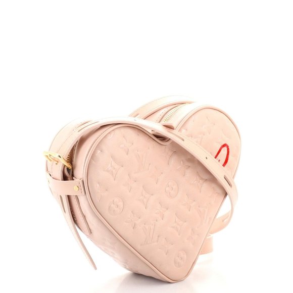 Louis Vuitton Coeur Crossbody bag Limited Edition Fall In Love Monogram Embossed - Picture 3 of 8